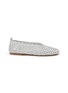 PEDDER RED Freja Woven Leather Flats