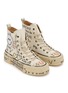 Detail View - Click To Enlarge - NAN-KU COUTURE - Embellished High Top Women's Sneakers