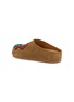  - NAN-KU COUTURE - Embroidered Patch Suede Clogs