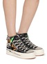 Figure View - Click To Enlarge - NAN-KU COUTURE - Embellished High Top Women's Sneakers