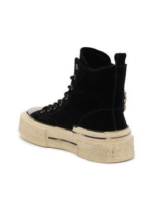  - NAN-KU COUTURE - Embellished High Top Women's Sneakers