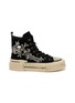 NAN-KU COUTURE Embellished High Top Women's Sneakers