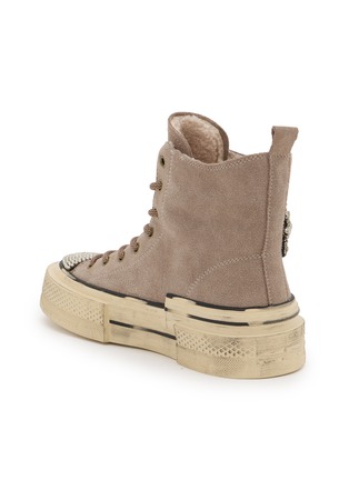  - NAN-KU COUTURE - Embellished High Top Women's Sneakers