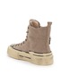  - NAN-KU COUTURE - Embellished High Top Women's Sneakers