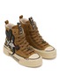 Detail View - Click To Enlarge - NAN-KU COUTURE - Embellished High Top Women's Sneakers