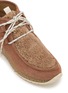 Detail View - Click To Enlarge - GAIMO - Prince Suede Shearling Ankle Boots