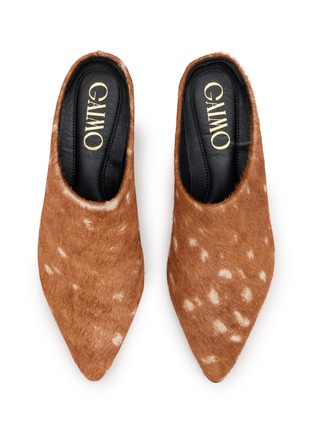 Detail View - Click To Enlarge - GAIMO - Manila Pelo Bambi Hair Mules