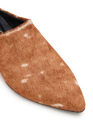 Detail View - Click To Enlarge - GAIMO - Manila Pelo Bambi Hair Mules