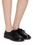 Figure View - Click To Enlarge - GAIMO - Belina Leather Derby Shoes