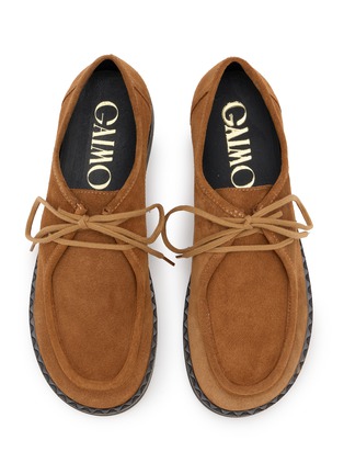 Detail View - Click To Enlarge - GAIMO - Belina Suede Derby Shoes