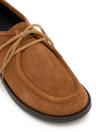Detail View - Click To Enlarge - GAIMO - Belina Suede Derby Shoes