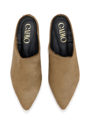 Detail View - Click To Enlarge - GAIMO - Manila Pelo Bambi Hair Mules
