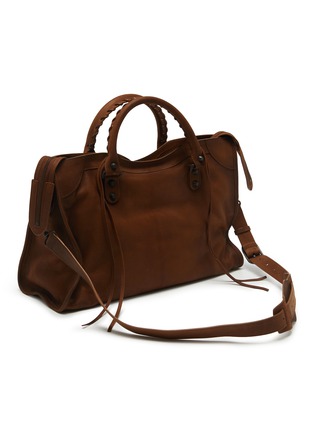 Figure View - Click To Enlarge - BALENCIAGA - Le City Leather Bag