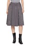 MM6 MAISON MARGIELA Washed Denim Midi Skirt