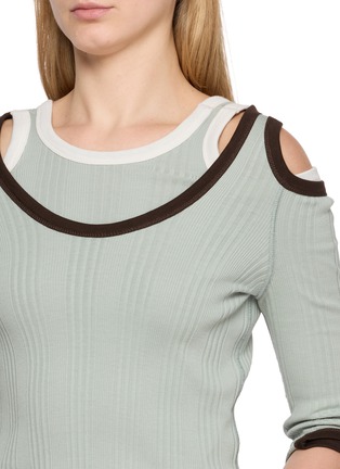  - BEAUTIFUL PEOPLE - Double End Hollow Rib Top