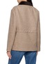 Back View - Click To Enlarge - FORTELA - Button Up Herringbone Jacket