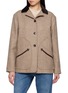 FORTELA Button Up Herringbone Jacket