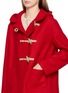  - FORTELA - Hooded Toggle Front Short Coat