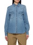 FORTELA Medium Wash Denim Texan Shirt