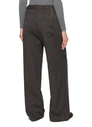 Back View - Click To Enlarge - FORTELA - Fluid Straight Leg Pants