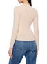Back View - Click To Enlarge - FORTELA - Long Sleeve Knit Henley Top