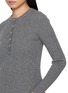  - FORTELA - Long Sleeve Knit Henley Top