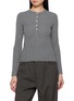 FORTELA Long Sleeve Knit Henley Top