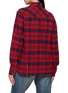 Back View - Click To Enlarge - FORTELA - Checkered Texan Shirt