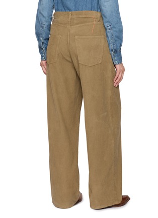 Back View - Click To Enlarge - FORTELA - Fluid Straight Leg Pants