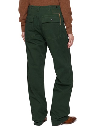 Back View - Click To Enlarge - FORTELA - Straight Leg Cargo Pocket Pants