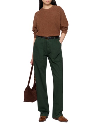 Figure View - Click To Enlarge - FORTELA - Crewneck Knit Sweater