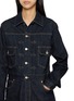  - FORTELA - Dark Wash Denim Jumpsuit