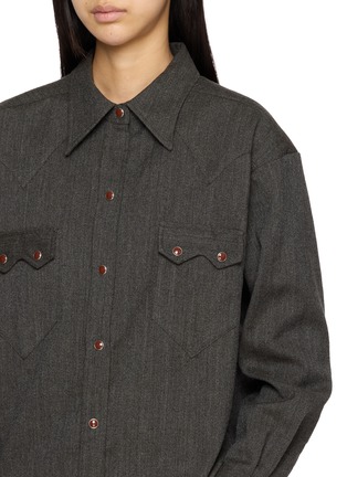  - FORTELA - Buttoned Flap Pocket Shirt