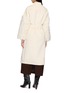 Back View - Click To Enlarge - VALENTINI 1972 - Pacaia Belted Faux Fur Sleeve Coat