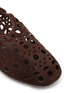 Detail View - Click To Enlarge - ALAÏA - Slipper Vienne Velvet Ballerina Flats