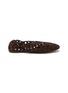 ALAÏA Slipper Vienne Velvet Ballerina Flats