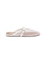 ALAÏA Patent Leather Fishnet Mules