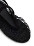 Detail View - Click To Enlarge - ALAÏA - La Ballerine Suede Mesh Mary Jane Flats