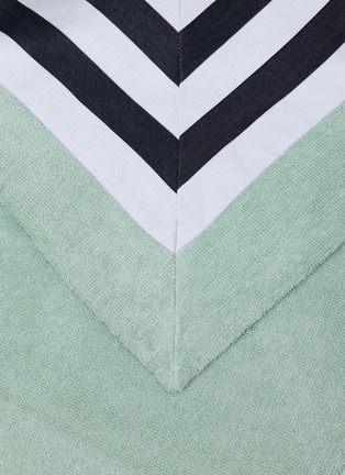 Detail View - Click To Enlarge - ABYSS & HABIDECOR - Cannes Beach Towel — Aqua