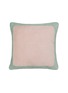 Main View - Click To Enlarge - ABYSS & HABIDECOR - Portofino Cushion — Aqua on Primrose