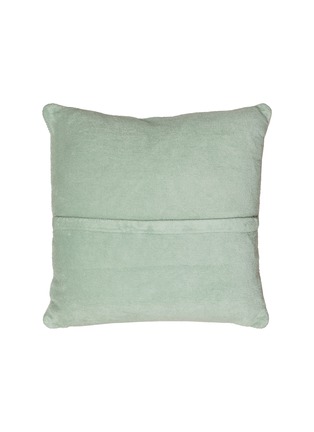 Detail View - Click To Enlarge - ABYSS & HABIDECOR - Portofino Pillow — Primrose On Aqua
