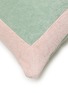 Detail View - Click To Enlarge - ABYSS & HABIDECOR - Portofino Pillow — Primrose On Aqua