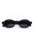 A. SOCIETY Oval Acetate Sunglasses