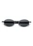 A. SOCIETY ATLAS Metal Oval Sunglasses