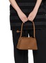 Figure View - Click To Enlarge - ALAÏA - Small Le Bouledogue Leather Shoulder Bag