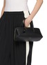 Front View - Click To Enlarge - ALAÏA - Delta Small Box Leather Bag