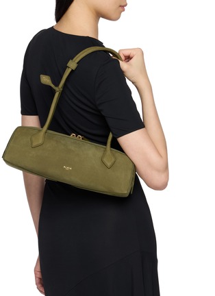 Figure View - Click To Enlarge - ALAÏA - Medium Le Teckel Leather Shoulder Bag