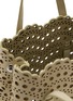 Detail View - Click To Enlarge - ALAÏA - Mina 20 Vienne Wave Nubuck Calfskin Leather Tote Bag