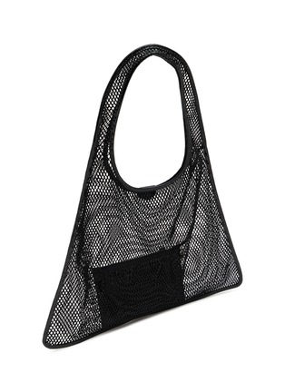 Detail View - Click To Enlarge - ALAÏA - One Piece Fishnet Hobo Bag