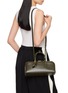 Front View - Click To Enlarge - ALAÏA - Delta Small Box Leather Bag